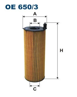 Oil Filter FILTRON OE650/3