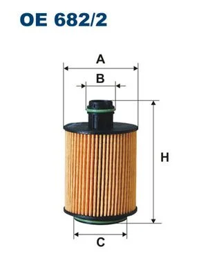Alyvos filtras FILTRON OE 682/2
