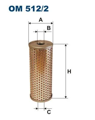 Hidravlični filter, krmiljenje FILTRON OM 512/2