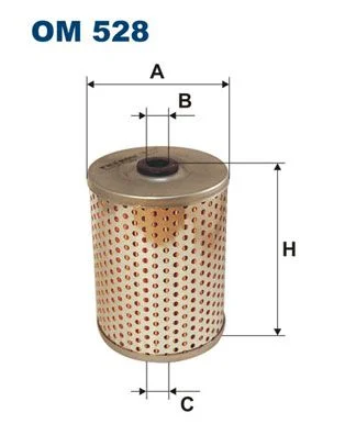 Filter, delovna hidravlika FILTRON OM 528