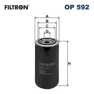 Oljni filter FILTRON OP592