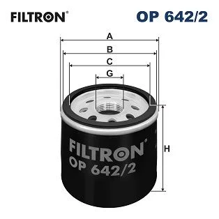 Alyvos filtras FILTRON OP642/2
