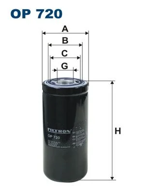 Oljni filter FILTRON OP 720