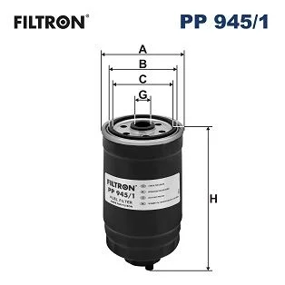 Kuro filtras FILTRON PP 945/1