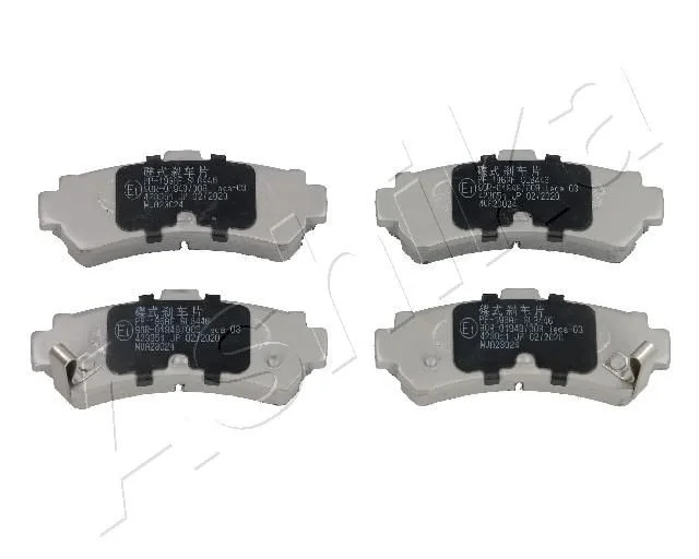 Brake Pad Set, disc brake ASHIKA 51-01-196