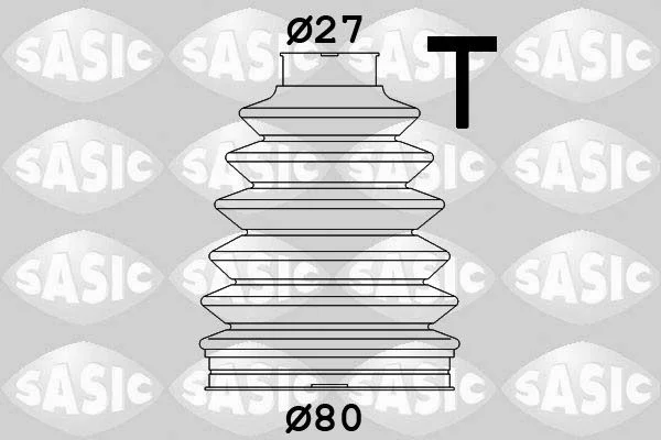 Bellow Kit, drive shaft SASIC 1904050