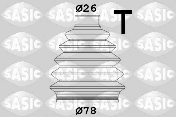 Bellow Kit, drive shaft SASIC 1906021