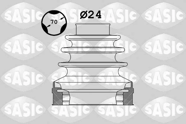 Bellow Kit, drive shaft SASIC 1906025