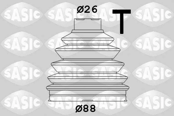 Bellow Kit, drive shaft SASIC 1906074
