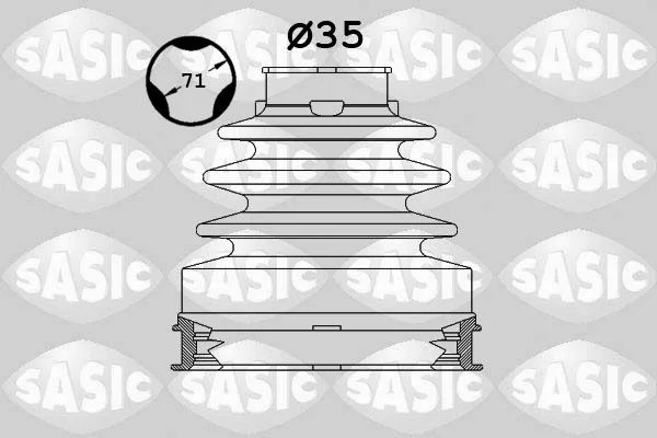 Bellow Kit, drive shaft SASIC 1906082