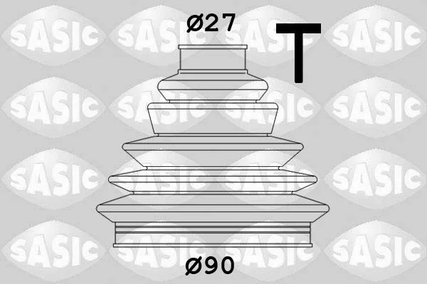 Bellow Kit, drive shaft SASIC 1906112