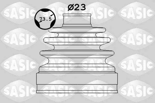 Bellow Kit, drive shaft SASIC 1906129