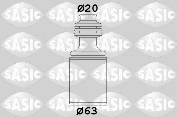 Bellow Kit, drive shaft SASIC 2003421