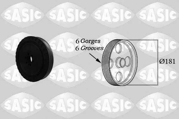 jermen jermenica, ročična gred SASIC 2156039