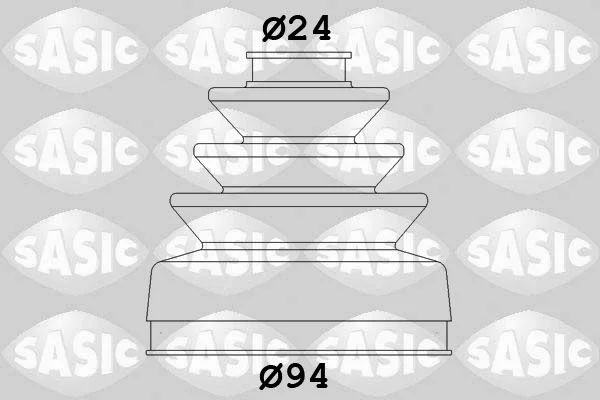 Komplet mehov, pogonska gred SASIC 2873493