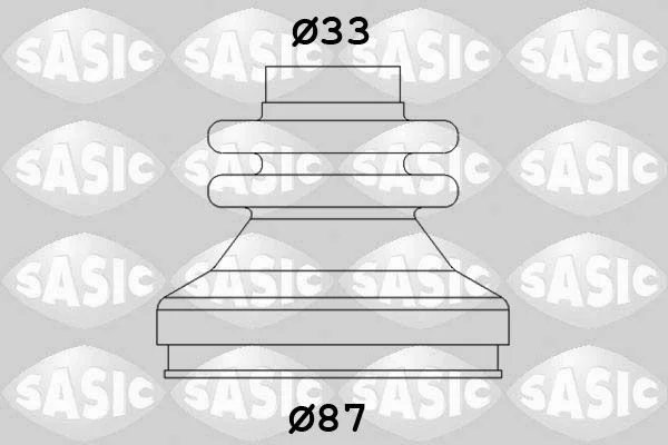 Komplet mehov, pogonska gred SASIC 2873783