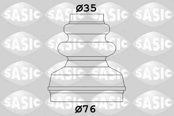 Komplet mehov, pogonska gred SASIC 2873813