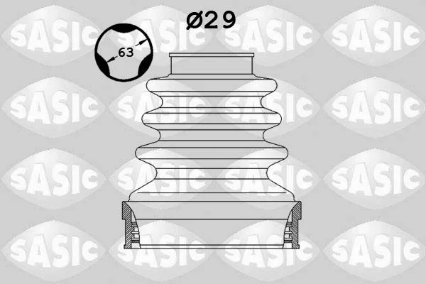 Bellow Kit, drive shaft SASIC 2873883