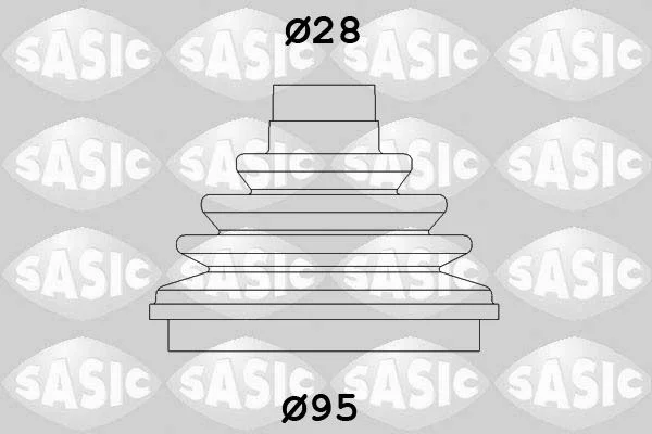 Komplet mehov, pogonska gred SASIC 2933003