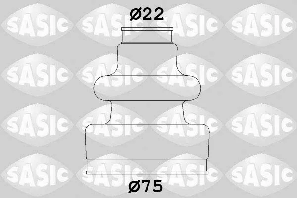 Bellow Kit, drive shaft SASIC 2933593