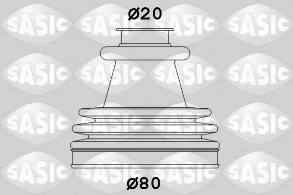 Bellow Kit, drive shaft SASIC 2933773