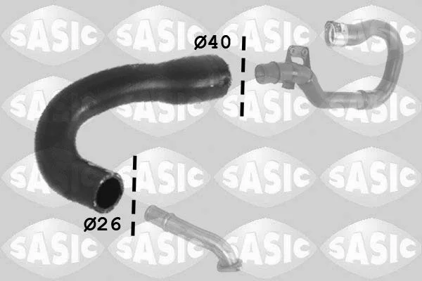 Cev za polnilni zrak SASIC 3336158
