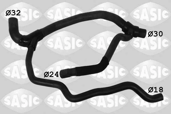 Radiator Hose SASIC 3404036