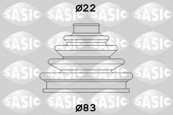 Bellow Kit, drive shaft SASIC 4003437