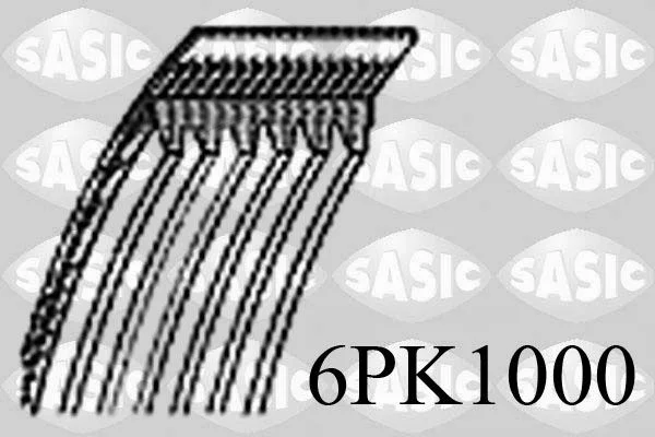 V-rebrasti pas SASIC 6PK1000