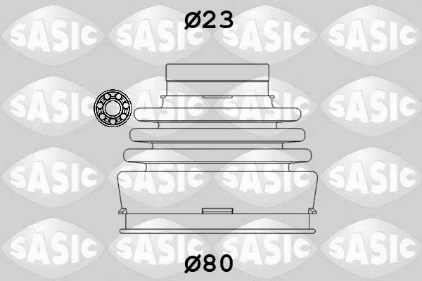 Komplet mehov, pogonska gred SASIC 9004630