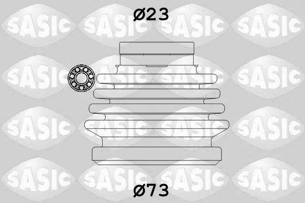 Komplet mehov, pogonska gred SASIC 9004631