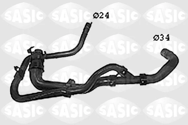 Radiator Hose SASIC SWH0485