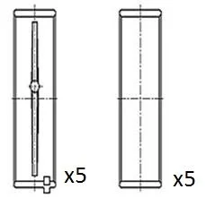 Ležaj ročične gredi FAI AutoParts BM1024-STD