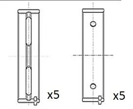 Ležaj ročične gredi FAI AutoParts BM1050-020