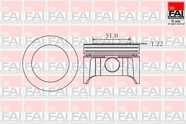 Batni mehanizem FAI AutoParts PK9-000
