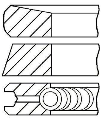 Piston Ring Set FAI AutoParts PR20-000