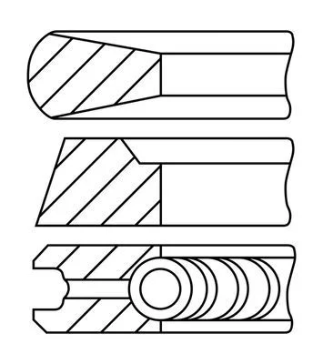 Piston Ring Set FAI AutoParts PR27-050