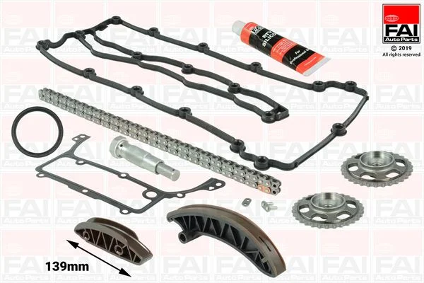 Komplet zobate verige FAI AutoParts TCK227