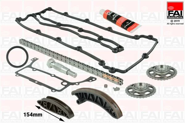 Komplet zobate verige FAI AutoParts TCK227L