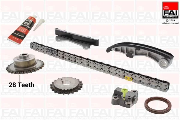 Komplet zobate verige FAI AutoParts TCK43L