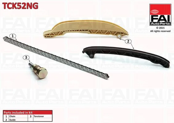 Komplet zobate verige FAI AutoParts TCK52NG