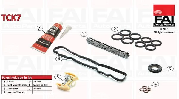 Komplet zobate verige FAI AutoParts TCK7