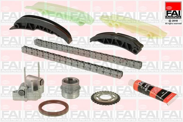 Komplet zobate verige FAI AutoParts TCK74C