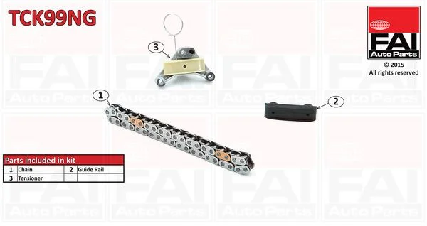 Komplet zobate verige FAI AutoParts TCK99NG