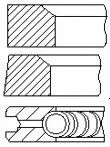 Piston Ring Set FAI PR29-000