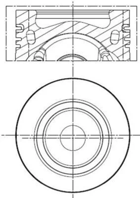 Piston mahle 028PI00141002