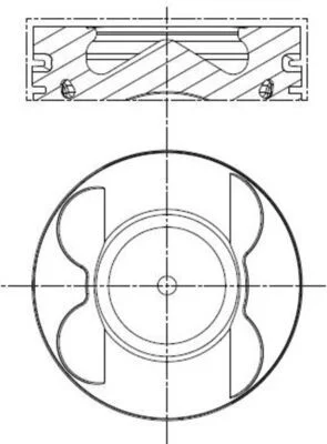 Piston MAHLE 001 PI 00106 000