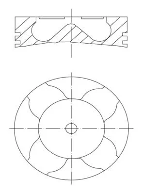 Piston MAHLE 0120701