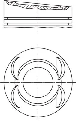 Piston MAHLE 028 03 01