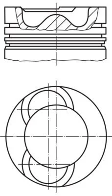 Piston MAHLE 028 19 00